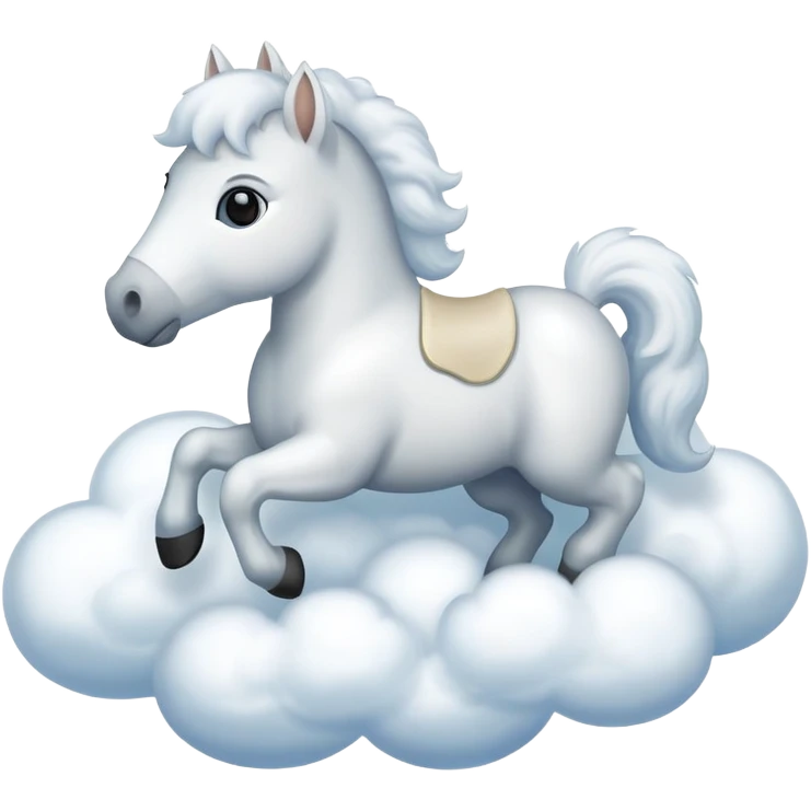 horse on a cloud emoji