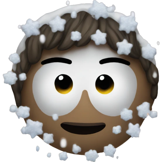 Snowfall emoji