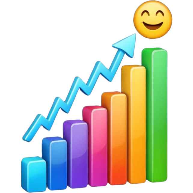Graph growth emoji