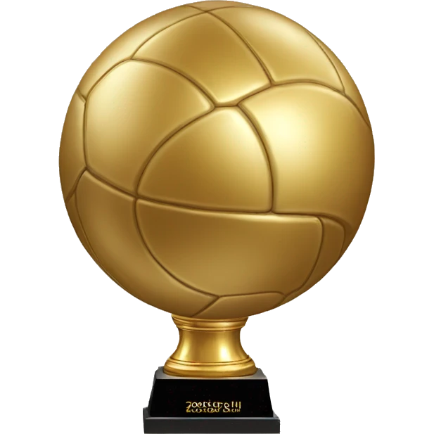 Ballon Do’r Golden Ball award emoji