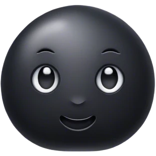 Черные  emoji