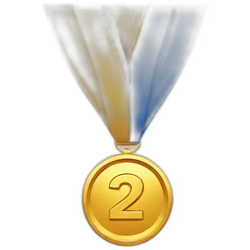 Royal 2nd place medal emoji