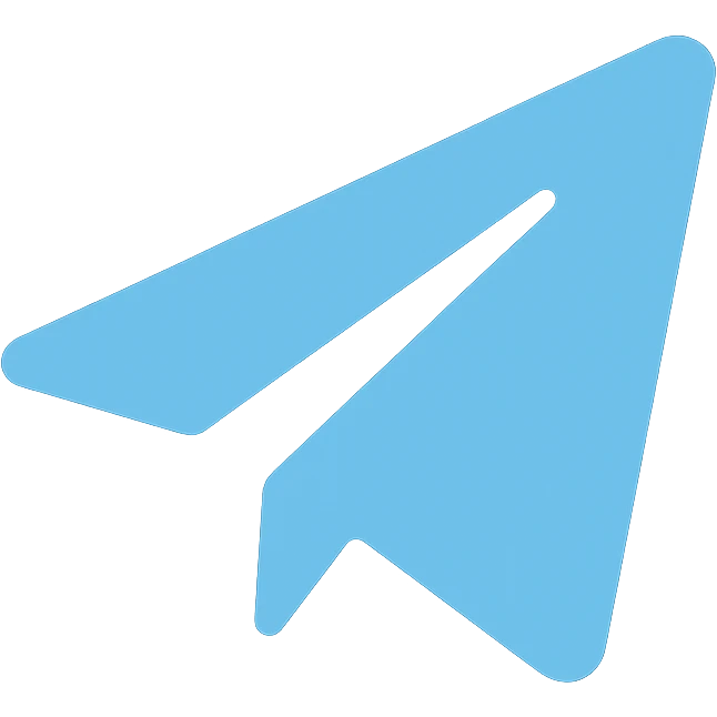Telegram airplane icon emoji