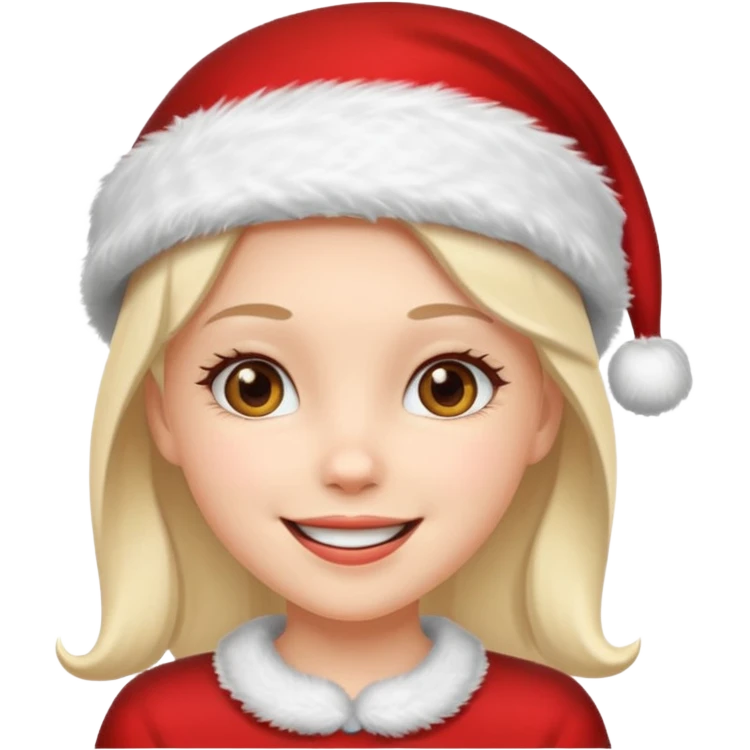 Girly Christmas emoji