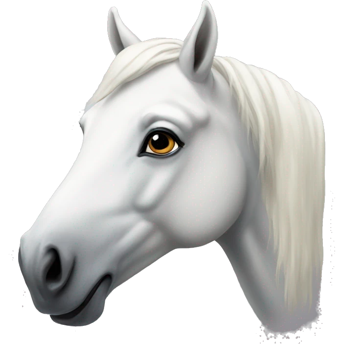White horse emoji
