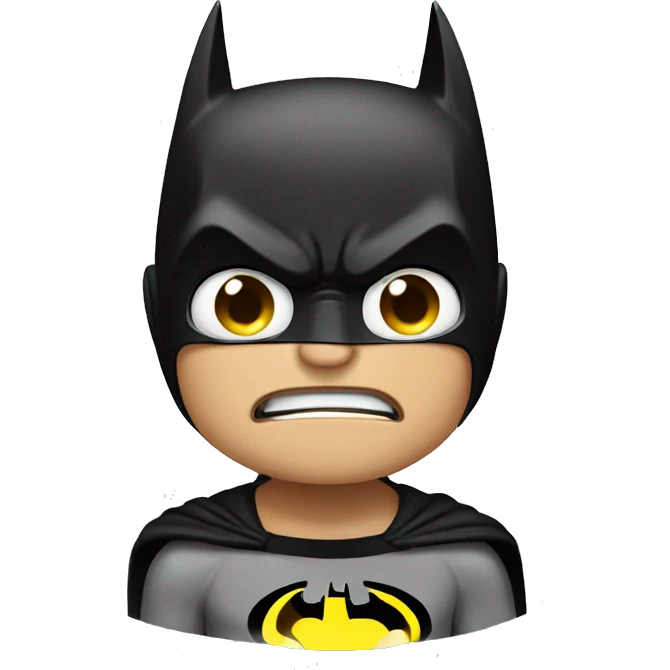 Crying batman emoji