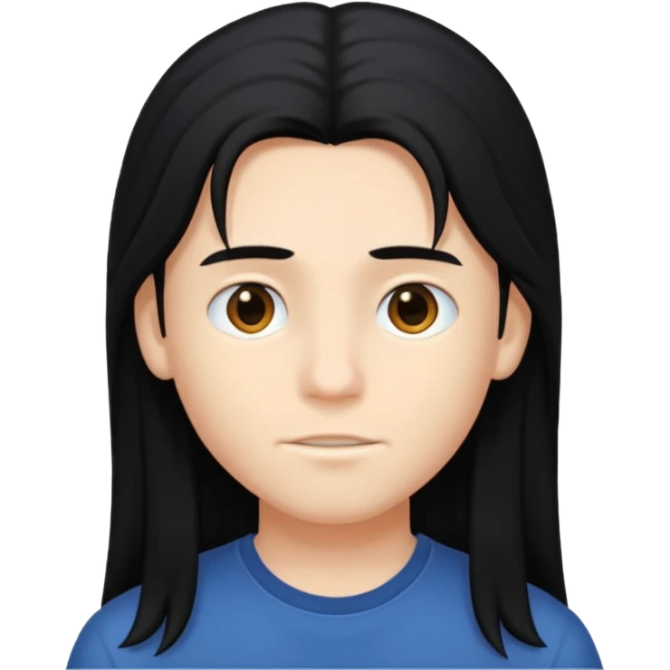 Boy with pong hair emoji