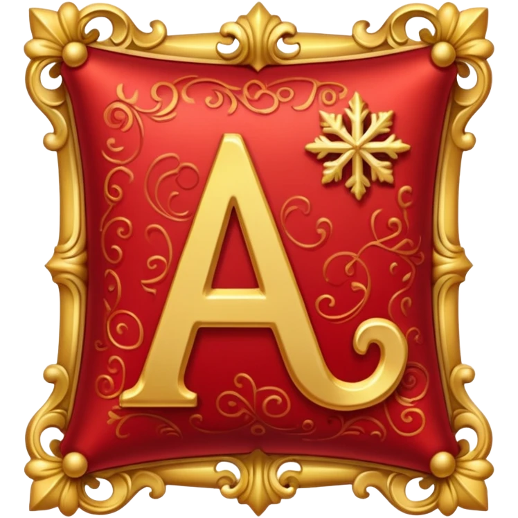 christmas red letter emoji