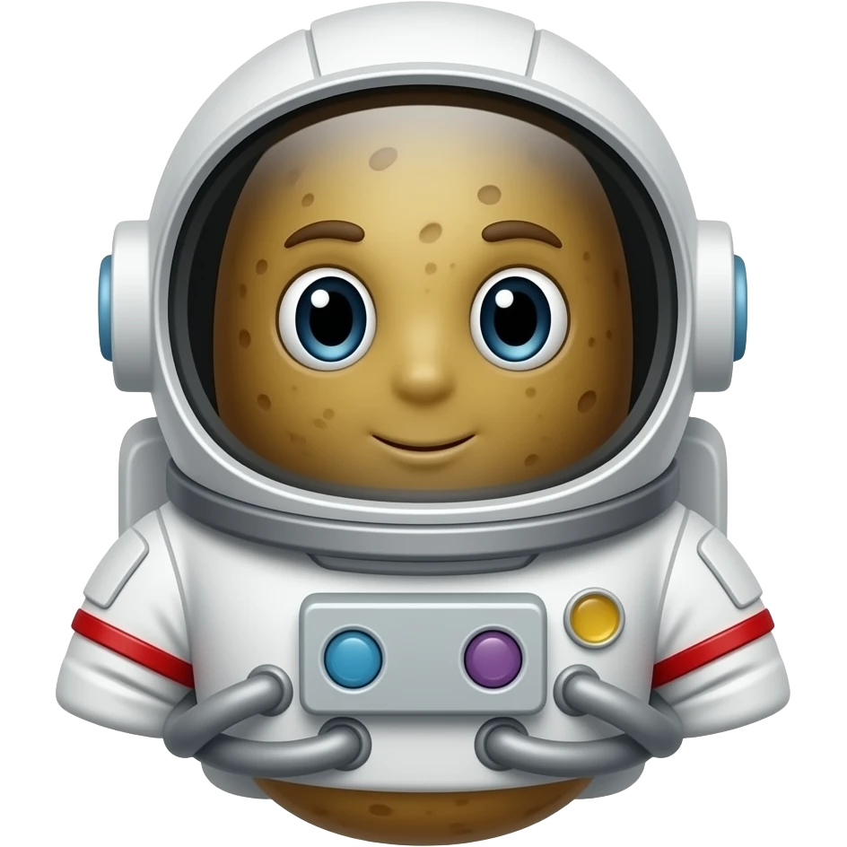 Patates ve astro karıştıt emoji