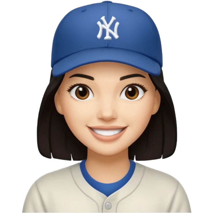 Kendal jenner with cap emoji