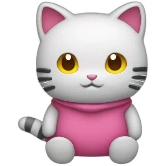 Hello kity emoji