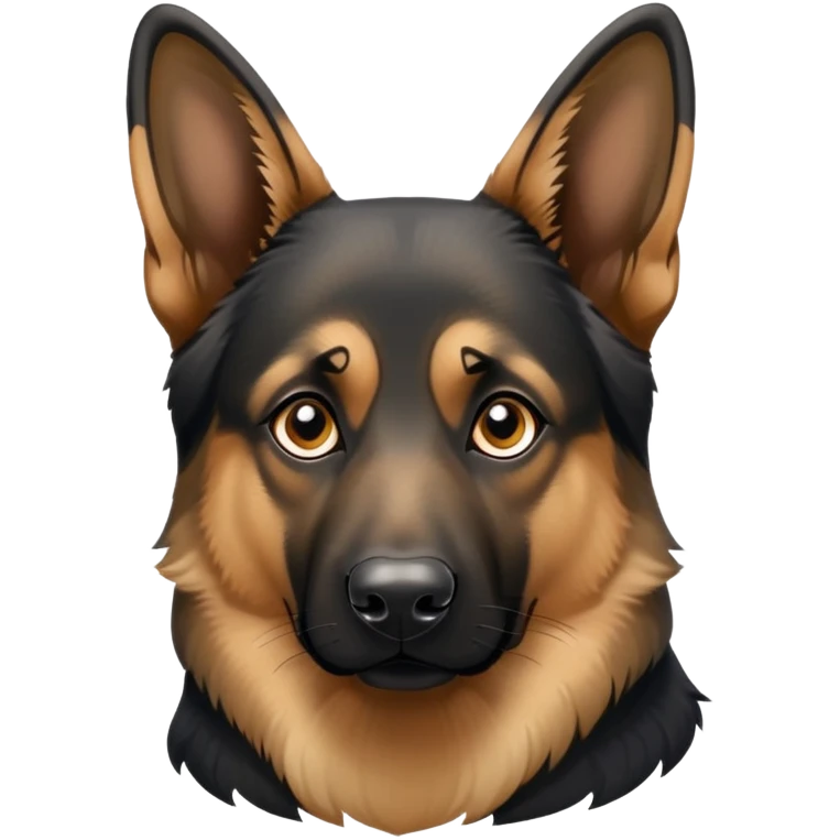 German shepherd  emoji