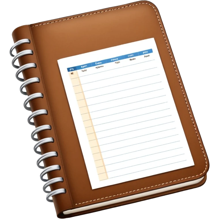 Planner emoji