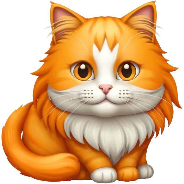 Gatto arancione che balla  emoji
