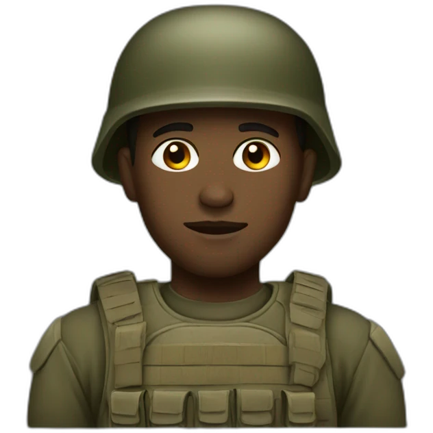 soldier emoji