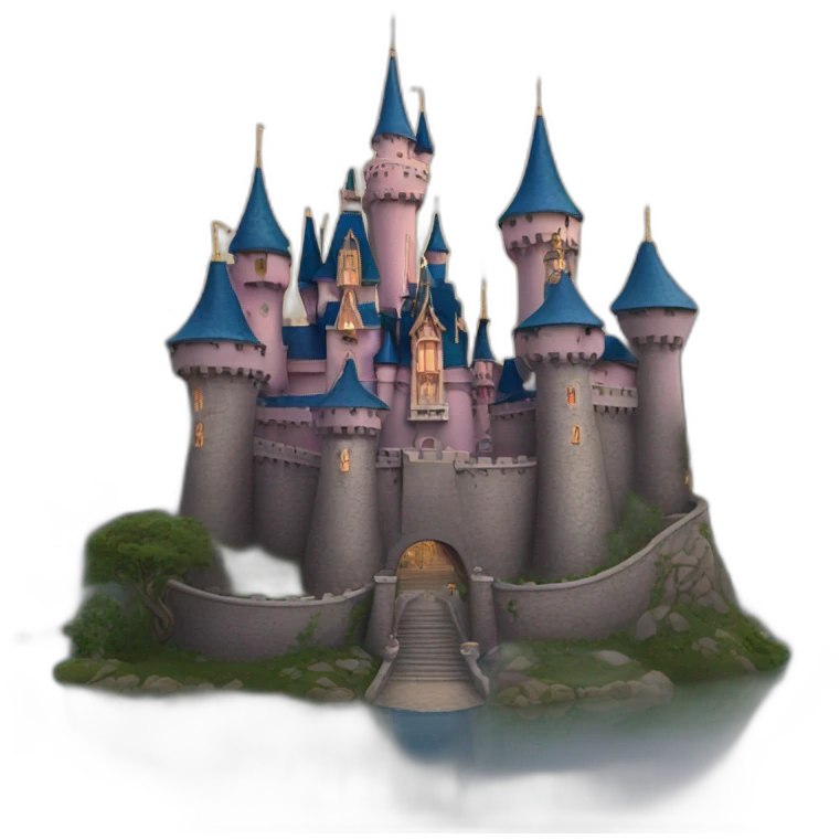 castillo disney emoji