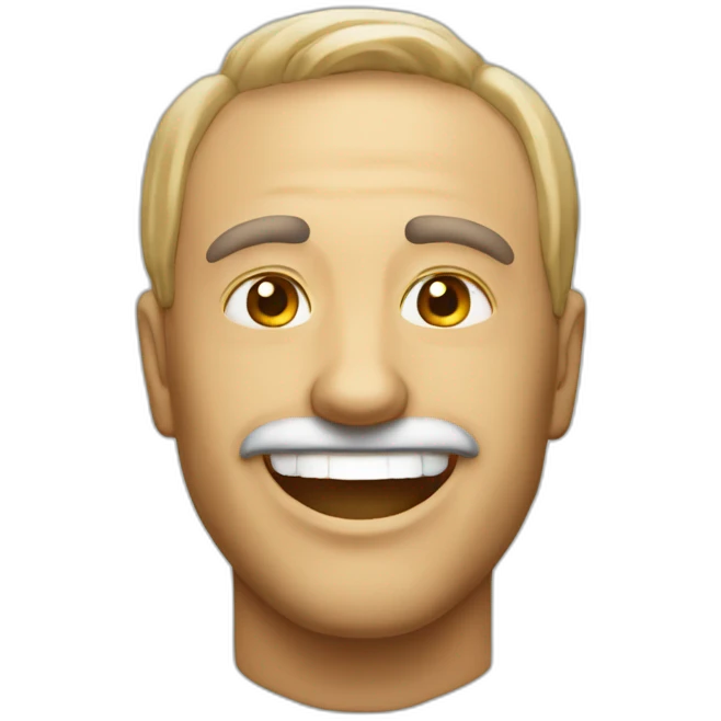 Create the cubic emoji of the head of a red tiber, smiling, friendly and with a positive attitude for WhatsApp emoji