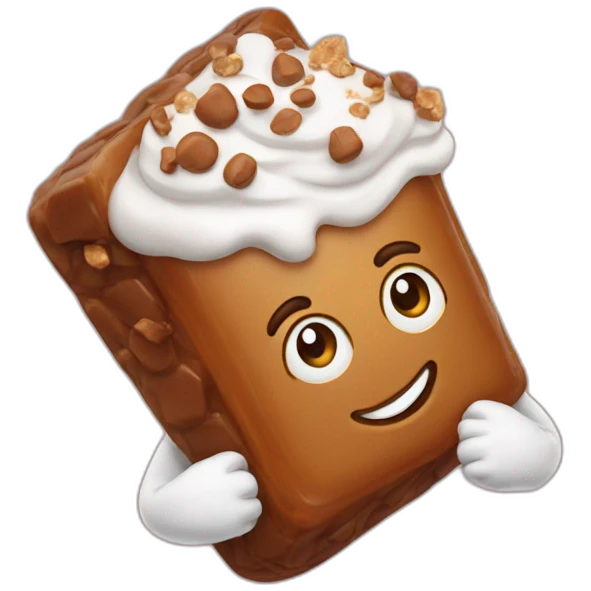 toffee in hand emoji