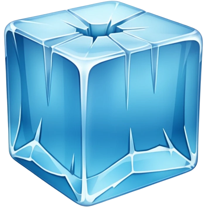 cracked ice block emoji