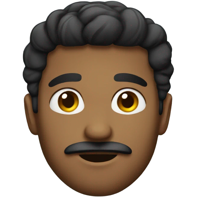Juan with facial hair  emoji