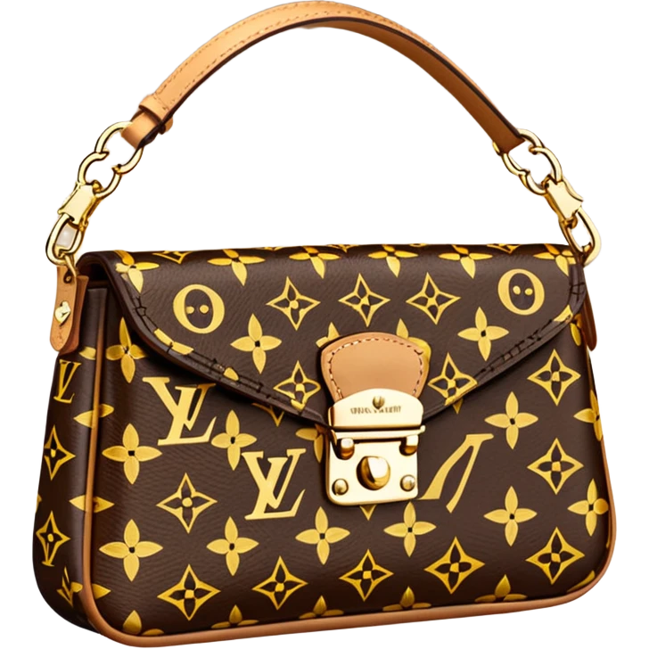 Louis Vuitton pochette emoji