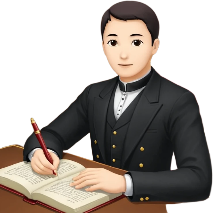 Команда в костюмах из трёх человек. на переднем палне Мужчина впереди общается по смартфону, дальше женщина слева стоит с ноубуком, мужчина справа держит бумаги. У всех людей разные, но позитивные эмоции emoji