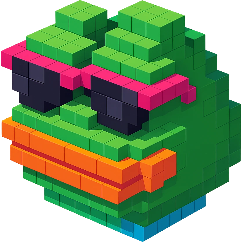 pepe frog with sunglases emoji