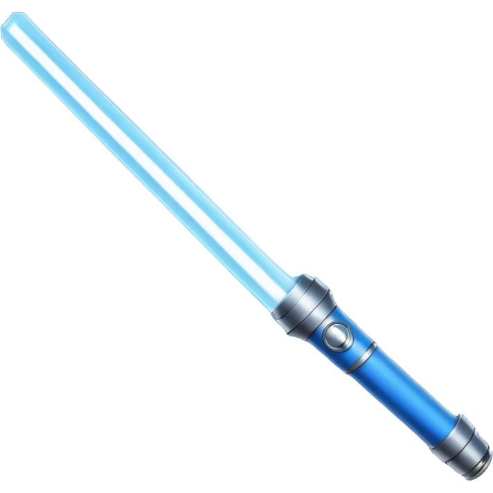 Blue Lightsaber from star wars emoji