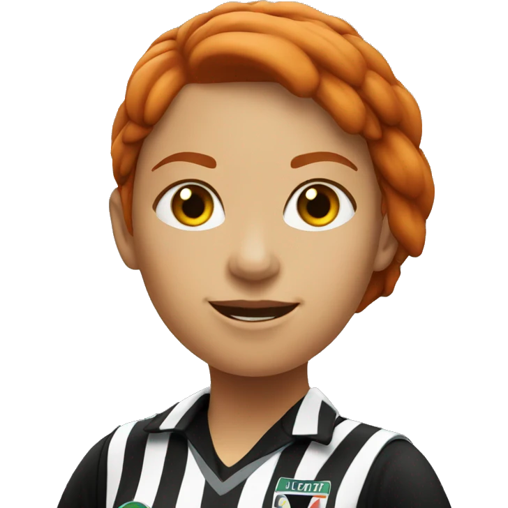 redhead female referee emoji