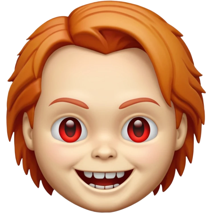 Un emojin de chuky emoji