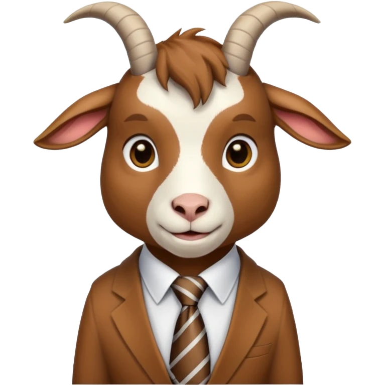 goat with ties emoji