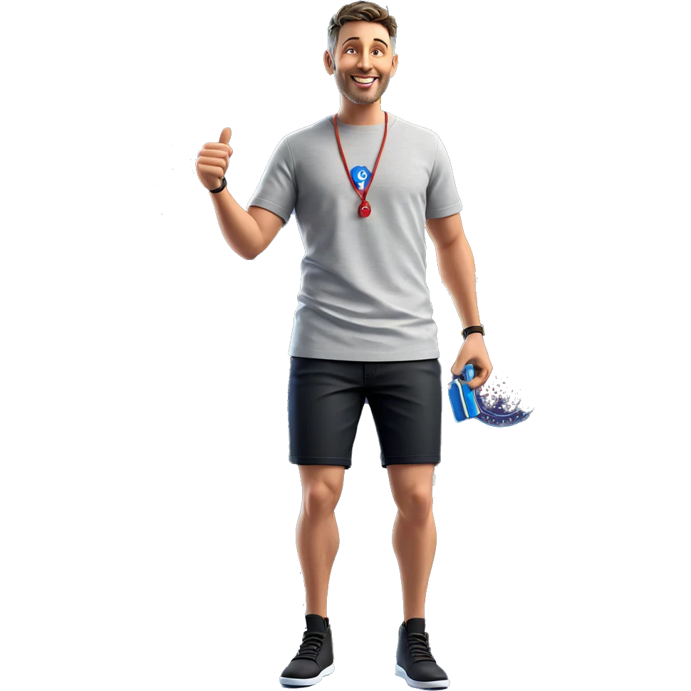 happy boy in casual outfit emoji