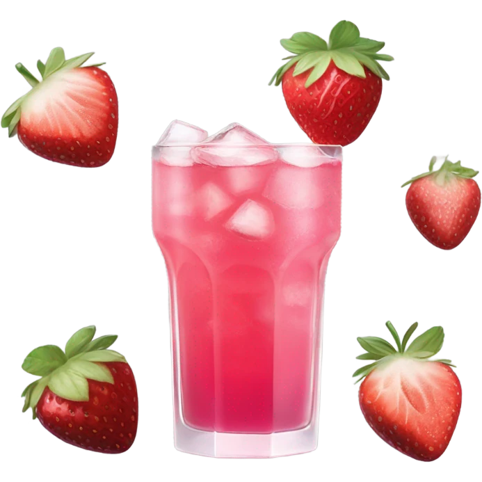 pink drink emoji