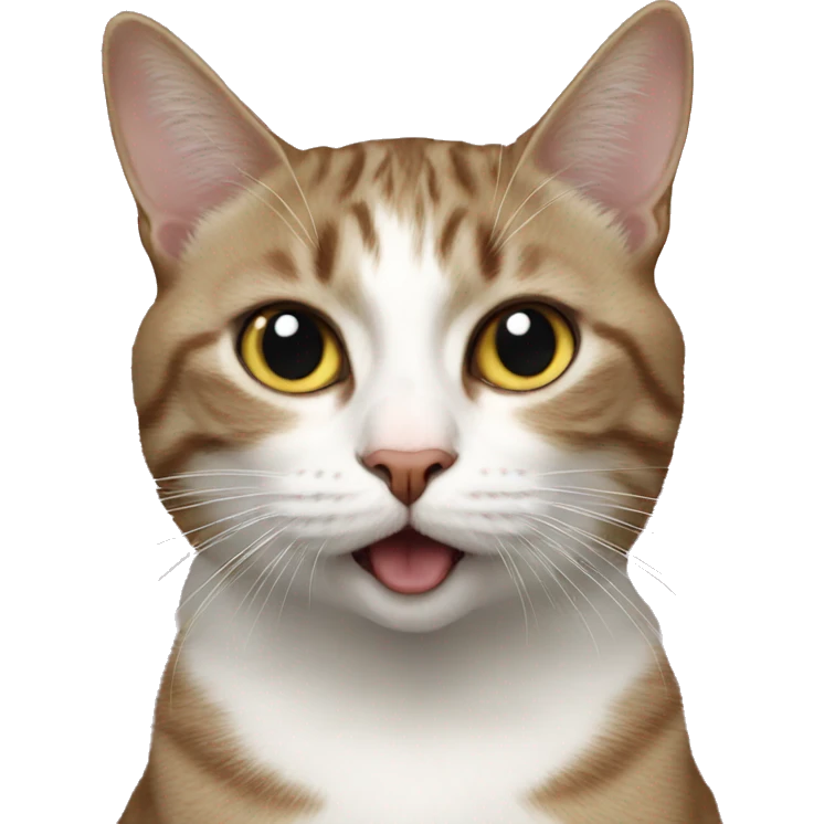 hungry cat meme portrait emoji