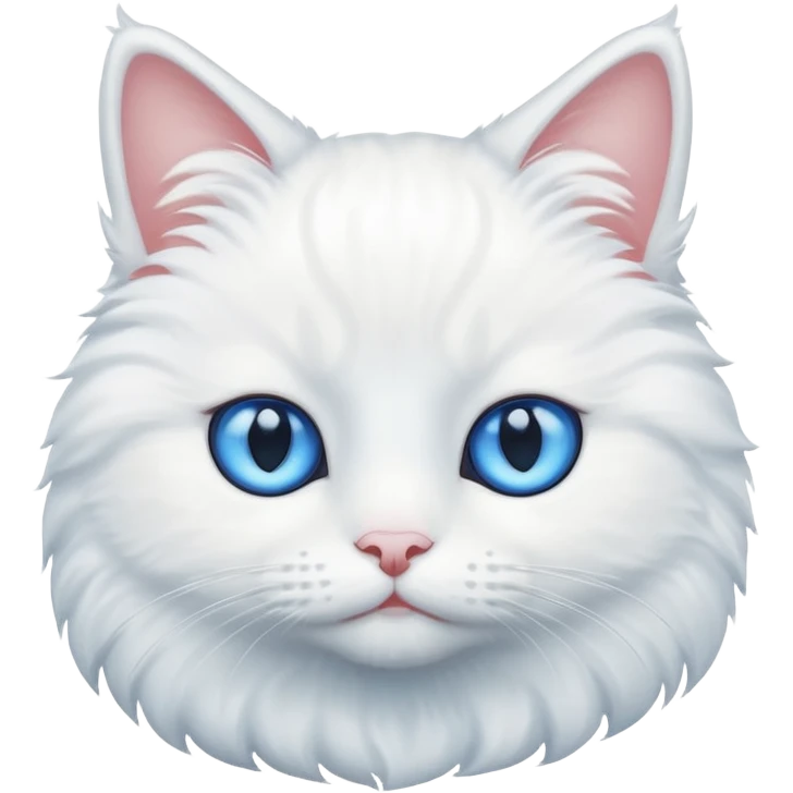 white cat emoji