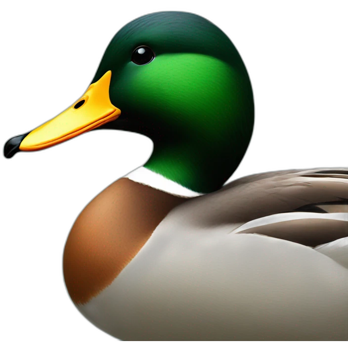 Mallard duck emoji