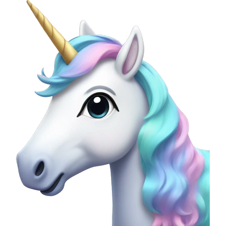 Pastel de unicornio  emoji