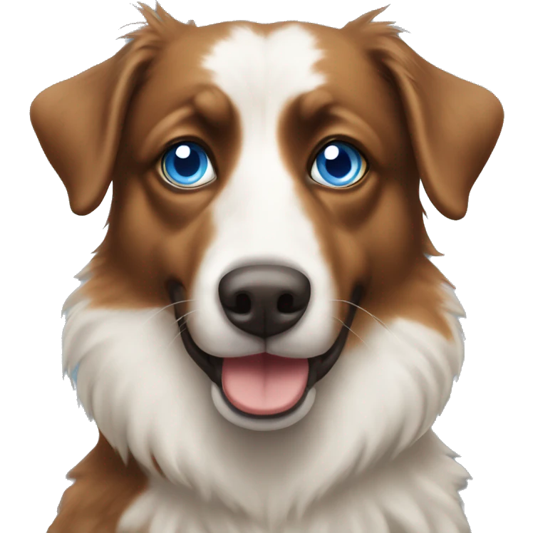 Berger australien blue eye and Brown eye emoji