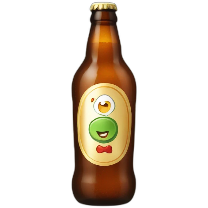 bottle of beer emoji