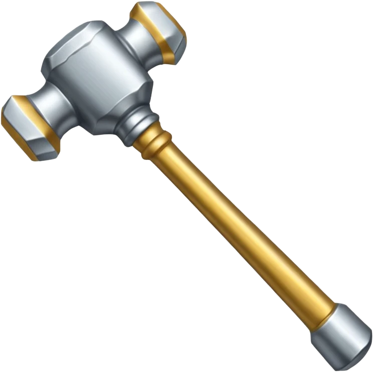 Judgement hammer emoji