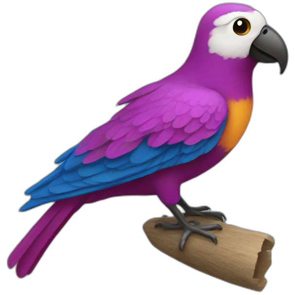 Pájaro loco emoji