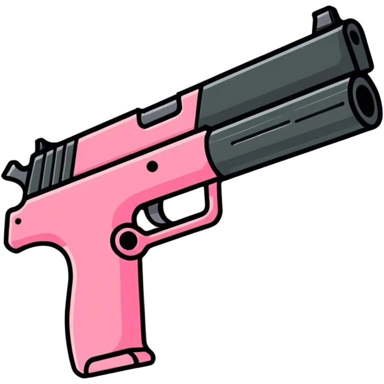 Pink gun  emoji