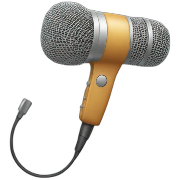 Micrófono emoji