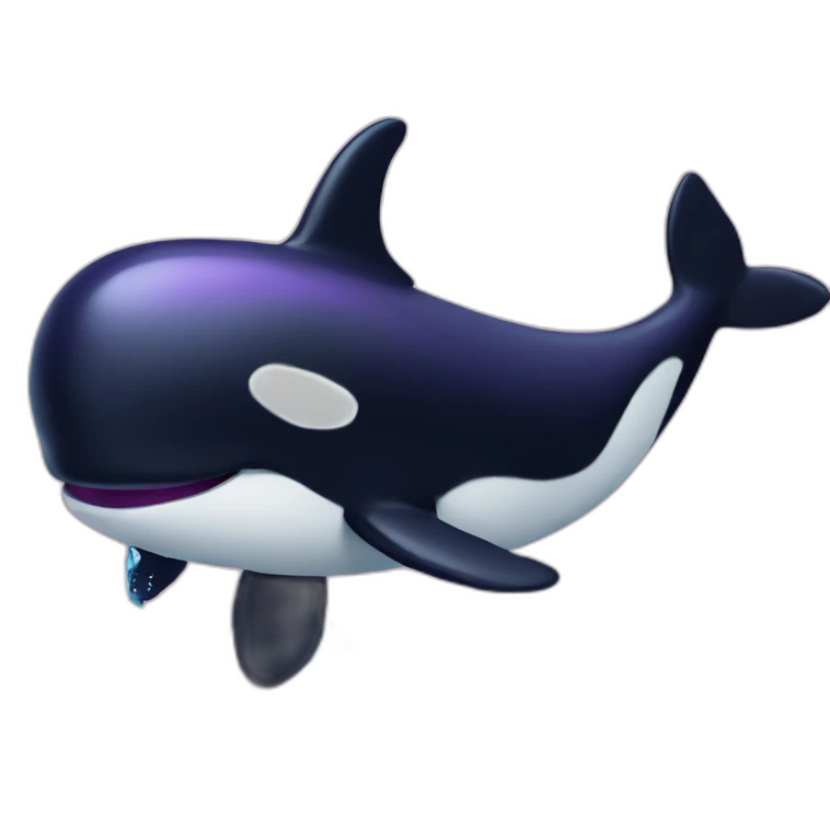 purple orca emoji