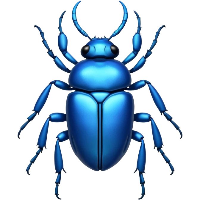 blue beetle Scarab emoji