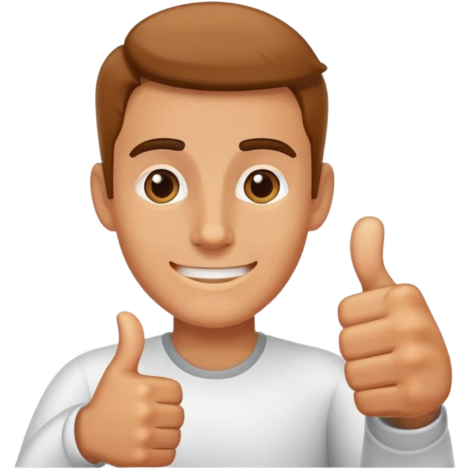 thumbs up thumbs do emoji