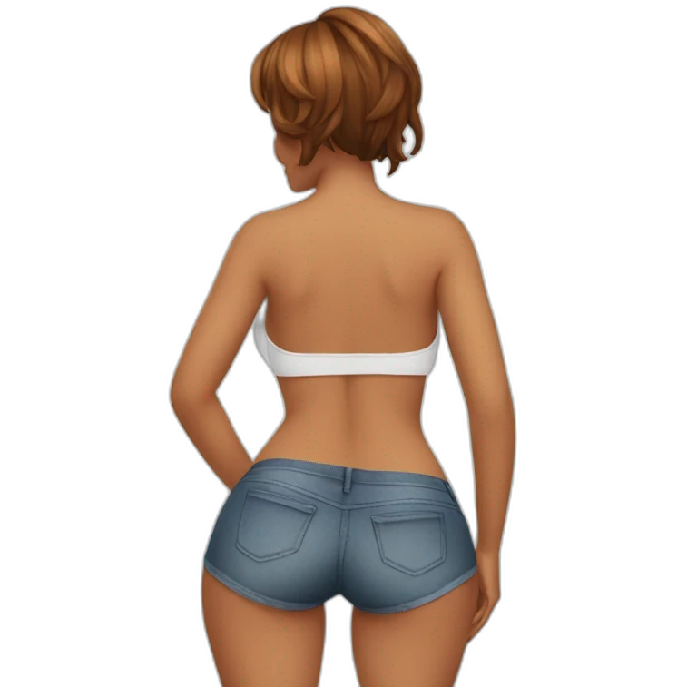 Sexy butt emoji