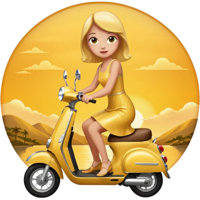 🌻🧀🛵🌇✨ emoji