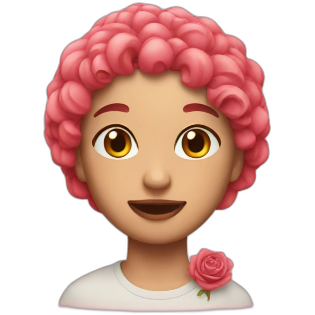 Chat rose emoji