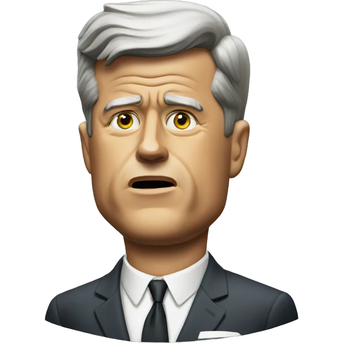 jfk worried emoji